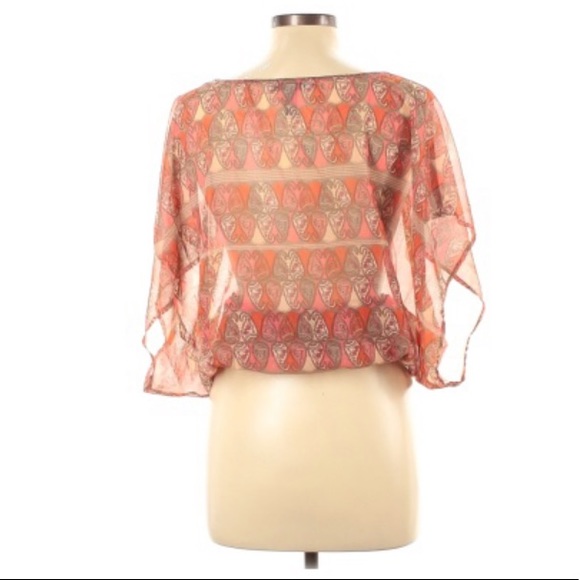 Flowy crop top! NWOT! - Picture 2 of 2